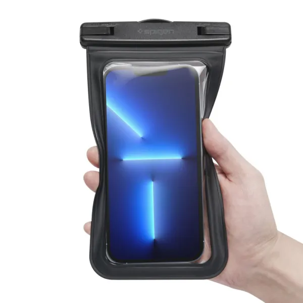 Spigen A601 Universal Waterproof Case - Case for smartphones up to 6.9" (Black)