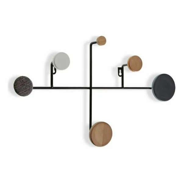 Paltų kabykla Versa Metalinis Medžio Derva Medžio MDF (30 x 8 x 52 cm)