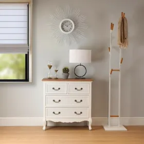 Sieninis laikrodis Versa VS-20460113 Metalinis Medžio MDF 68 x 6,5 x 68 cm