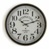 Sieninis laikrodis Versa Metalinis (40 x 7,5 x 40 cm)