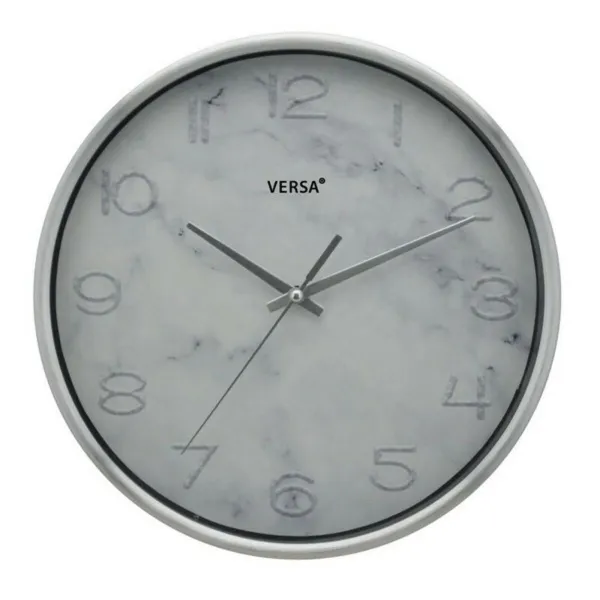 Wall Clock Versa Aluminium Casual 4,2 x 25,2 cm
