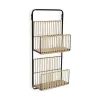 Lehtiteline Versa Metalli Hartsi Puu MDF 12 x 68 x 32 cm Moderni