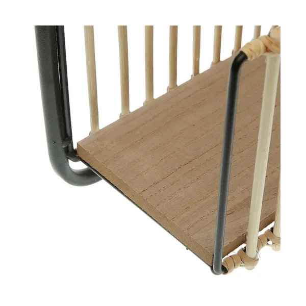 Полка для журналов Versa Металл Смола Деревянный MDF 12 x 68 x 32 cm современный