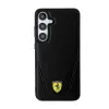Ferrari Hot Stamp V Lines MagSafe - Samsung Galaxy S24 Case (Black)