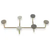 Coat rack Versa Multicolour Metal Resin MDF Wood 6,5 x 22 x 41 cm (6,5 x 22 x 41 cm)