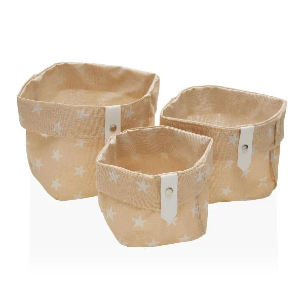 Набор штабелируемых органайзеров Versa Stars 10 x 10 x 10 cm 14 x 14 x 14 cm 12 x 12 x 12 cm