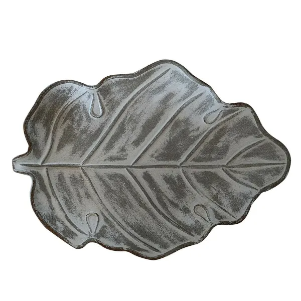 Lėkštės smulkmenoms Versa Hoja B Balta Medžio MDF 22 x 3,5 x 40 cm