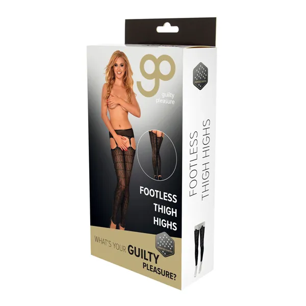 Suspender Guilty Pleasure Black S