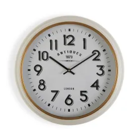 Wall Clock Versa Antiques White MDF Wood MDF Wood/Metal 5,8 x 42 cm