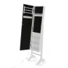 Sieninis veidrodis Versa Balta Veidrodis Medžio MDF 35 x 153 x 35,2 cm Papuošalų stovas