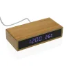 Herätyskello Versa Bambu Minimalistinen 7,3 x 3,5 x 16 cm
