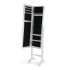 Настенное зеркало Versa Белый Зеркало Деревянный MDF Минималистичный 33,5 x 153 x 35,2 cm