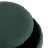 Detachable Pouffe Versa Green Bamboo MDF Wood