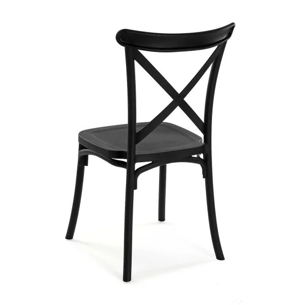 Tuoli Versa Musta 43 x 88 x 43 cm (4 osaa)