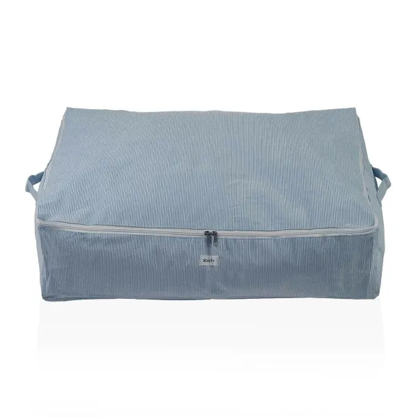 Saugojimo dėžė Versa Corduroy 50 x 20 x 70 cm Mėlyna