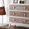 Комод Versa Sira древесина сосны Деревянный MDF 34 x 76 x 80 cm