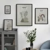 Nuotraukų rėmelis Versa Juoda Medžio MDF Vintage