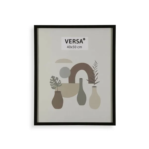 Фоторамка Versa Чёрный Деревянный MDF Vintage 1,2 x 50 x 40 cm