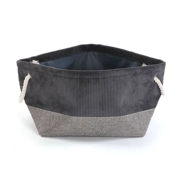 Multi-purpose basket Versa Corduroy 29 x 27 x 39 cm