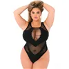 Leotard Pink Lipstick Black L