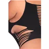 Leotard Pink Lipstick Black L