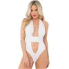 Leotard Pink Lipstick White S/M