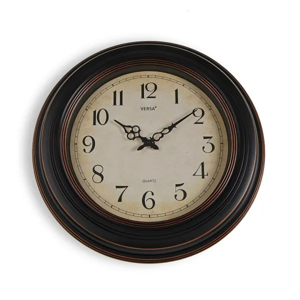 Настенное часы Versa Antique Пластик 4,5 x 51 x 51 cm