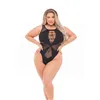 Leotard Pink Lipstick Black L