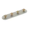 Настенная вешалка Versa Деревянный MDF Vintage 56,5 x 5 x 13,7 cm
