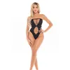 Leotard Pink Lipstick Black One size