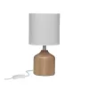Desk lamp Versa Miracle Beige Ceramic 14 x 28 x 10 cm