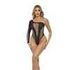 Leotard Pink Lipstick Black One size