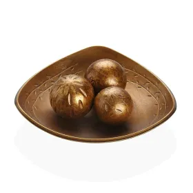 Galda rotājums Versa Bronza Koks MDF 31,5 x 9 x 31,5 cm
