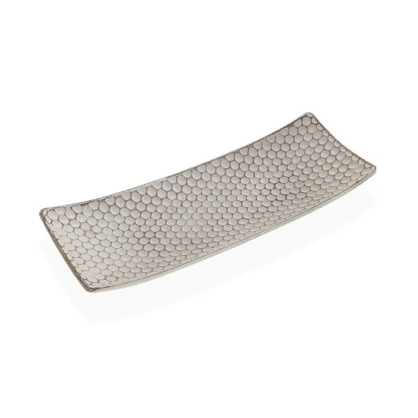 Декор для центра стола Versa Белый Деревянный MDF 13 x 3 x 34 cm