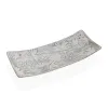 Centerpiece Versa White MDF Wood 16 x 4,5 x 38,5 cm Flowers
