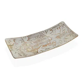 Декор для центра стола Versa Коричневый Деревянный MDF 16 x 4,5 x 38,5 cm Цветы