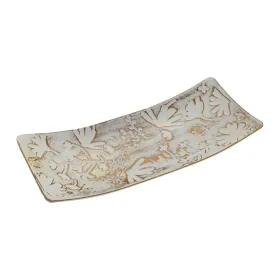 Galda rotājums Versa Brūns Koks MDF 16 x 4,5 x 38,5 cm Цветы
