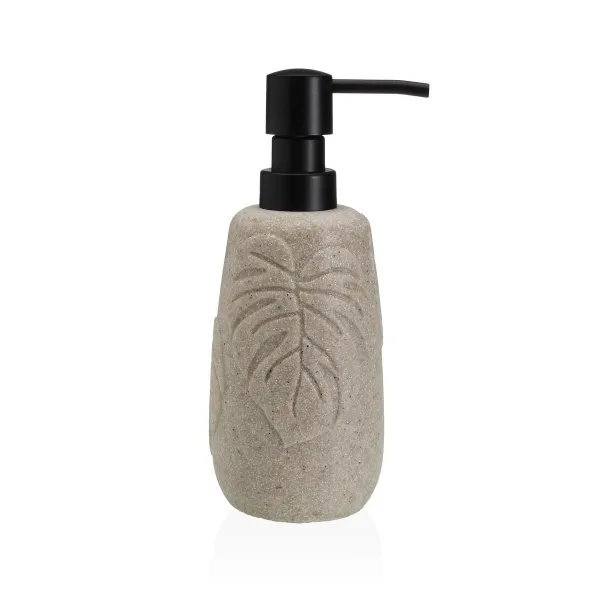Saippua-annostelija Versa Palm Hiekka Hartsi Muovinen 6,5 x 19 x 6,5 cm