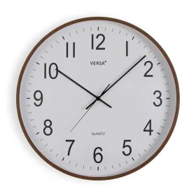 Sienas pulkstenis Versa Plastmasa Kvarca Koks MDF 5,2 x 50 x 50 cm