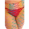 Bodystocking Pink Lipstick Multicolour (XL)