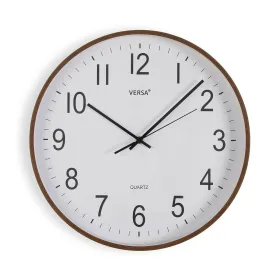 Sienas pulkstenis Versa Plastmasa Kvarca Koks MDF 5,5 x 40 x 40 cm