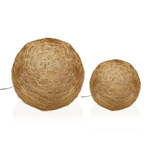 Eglutės rutuliukas Versa Šilkas Geležis Ø 15 cm