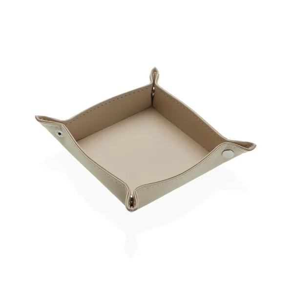 Lėkštės smulkmenoms Versa Rusvai gelsva 13 x 3,3 x 13 cm