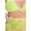 Underwear Set Pink Lipstick Green (XL)