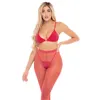 Underwear Set Pink Lipstick Red (One size)