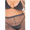 Underwear Set Pink Lipstick Black (XL)