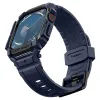 Spigen Rugged Armor Pro - Strap with Case for Apple Watch 10 46 mm (Navy Blue)