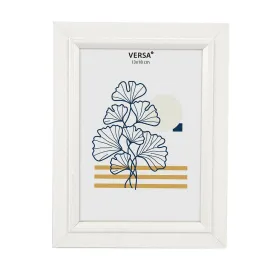 Nuotraukų rėmelis Versa Balta Medžio MDF Vintage 1,5 x 22 x 17 cm