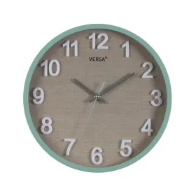 Sienas pulkstenis Versa Plastmasa 4,5 x 30 x 30 cm