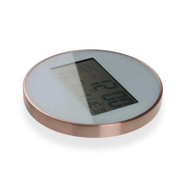 Wall Clock Versa White Plastic Minimalist 2,8 x 25 x 25 cm